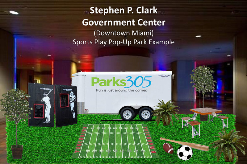 Parks 305 Pop Up Park and Play Station